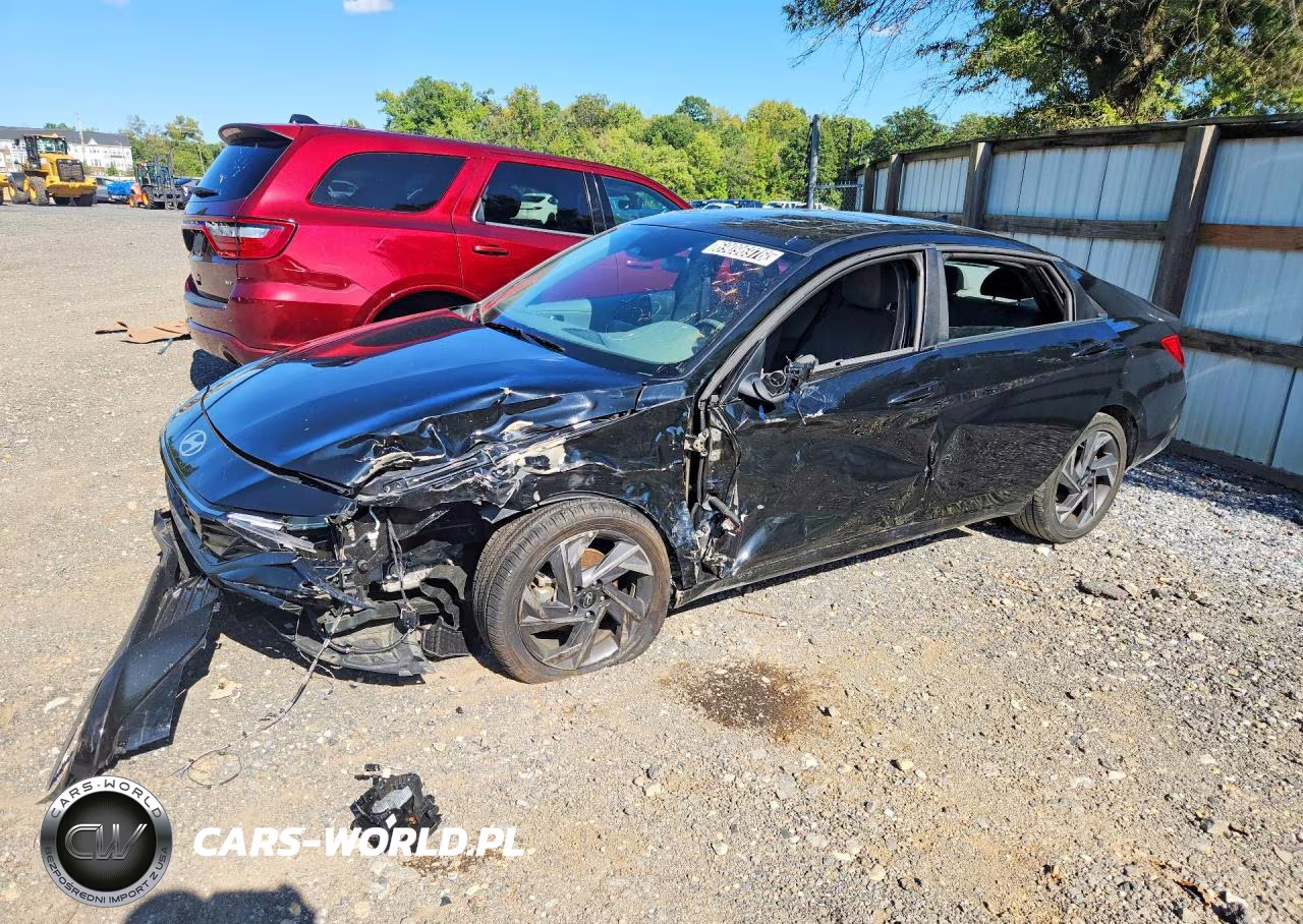 2025 Hyundai Elantra Sel VIN:KMHLS4DG0SU969049 - 1