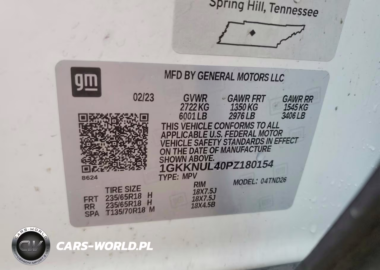 2023 GMC Acadia Slt VIN:1GKKNUL40PZ180154 - 14