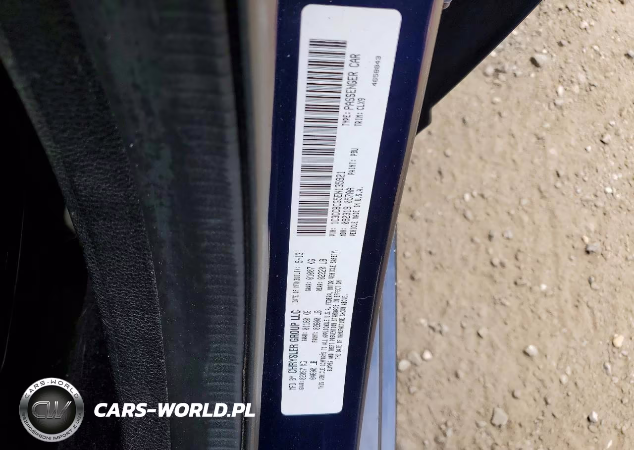 2014 Chrysler 200 Limited VIN:1C3CBCG5EN135921 - 12