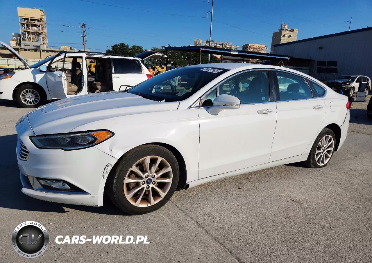 2017 Ford Fusion Se VIN:3FA6P0HD7HR112485 - 1
