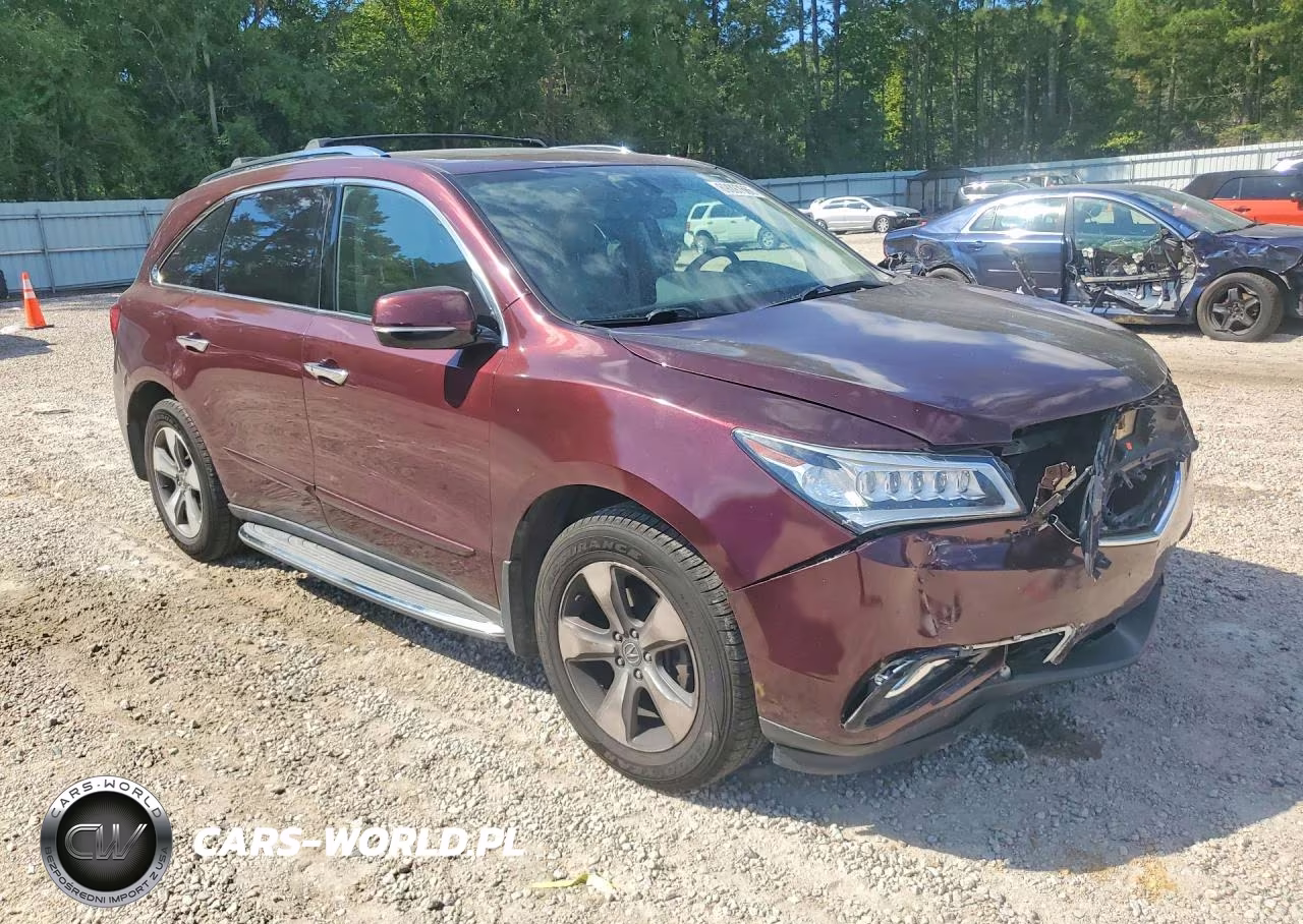 2014 Acura Mdx VIN:5FRYD4H2XEB031431 - 4