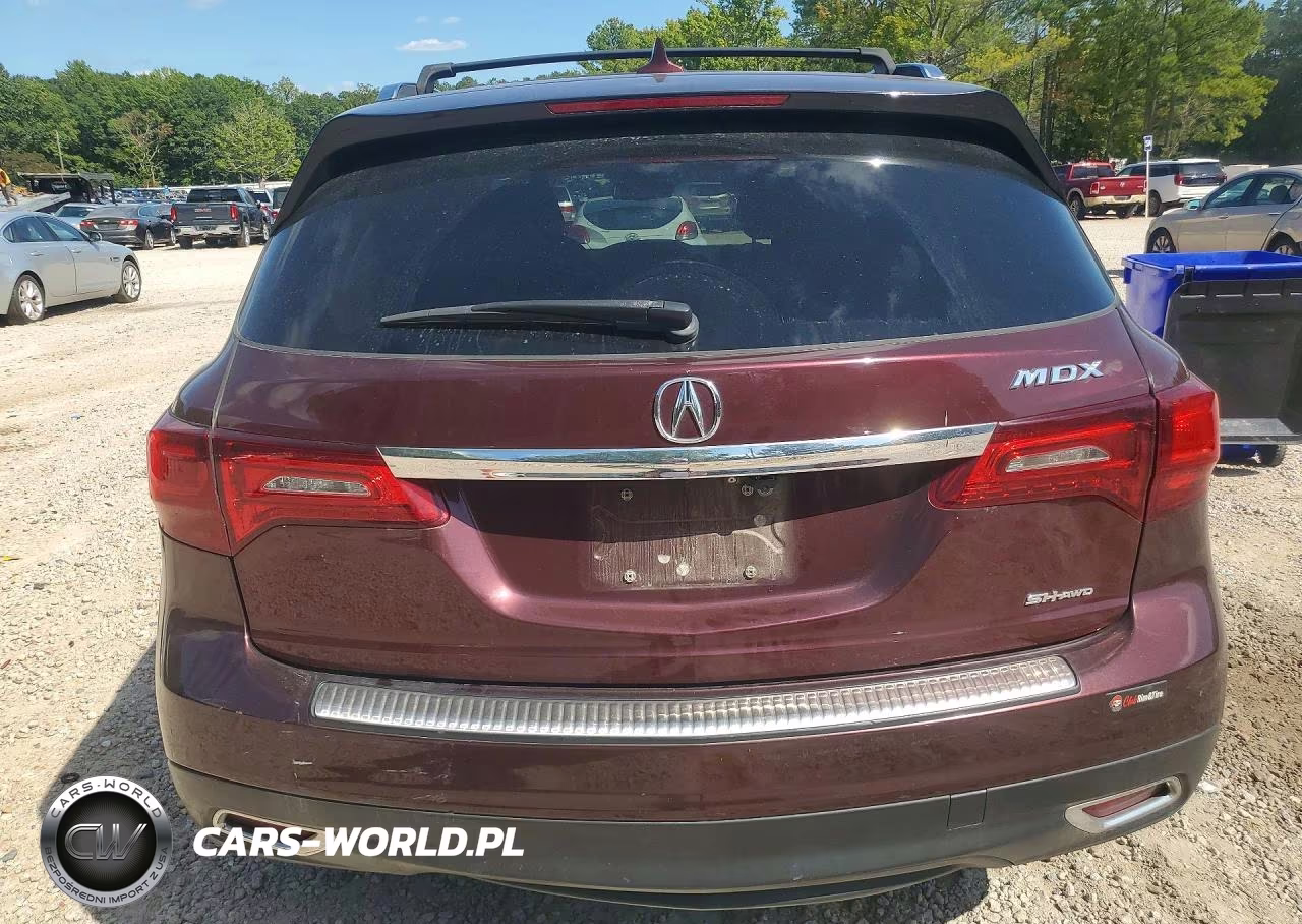 2014 Acura Mdx VIN:5FRYD4H2XEB031431 - 6