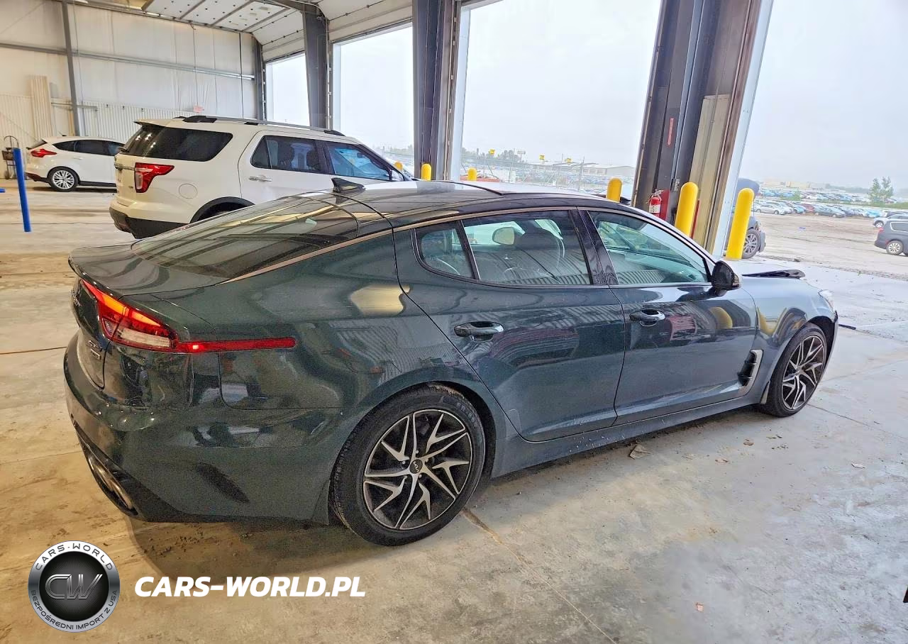 2022 Kia Stinger Gt Line VIN:KNAE35LDXN6101282 - 3
