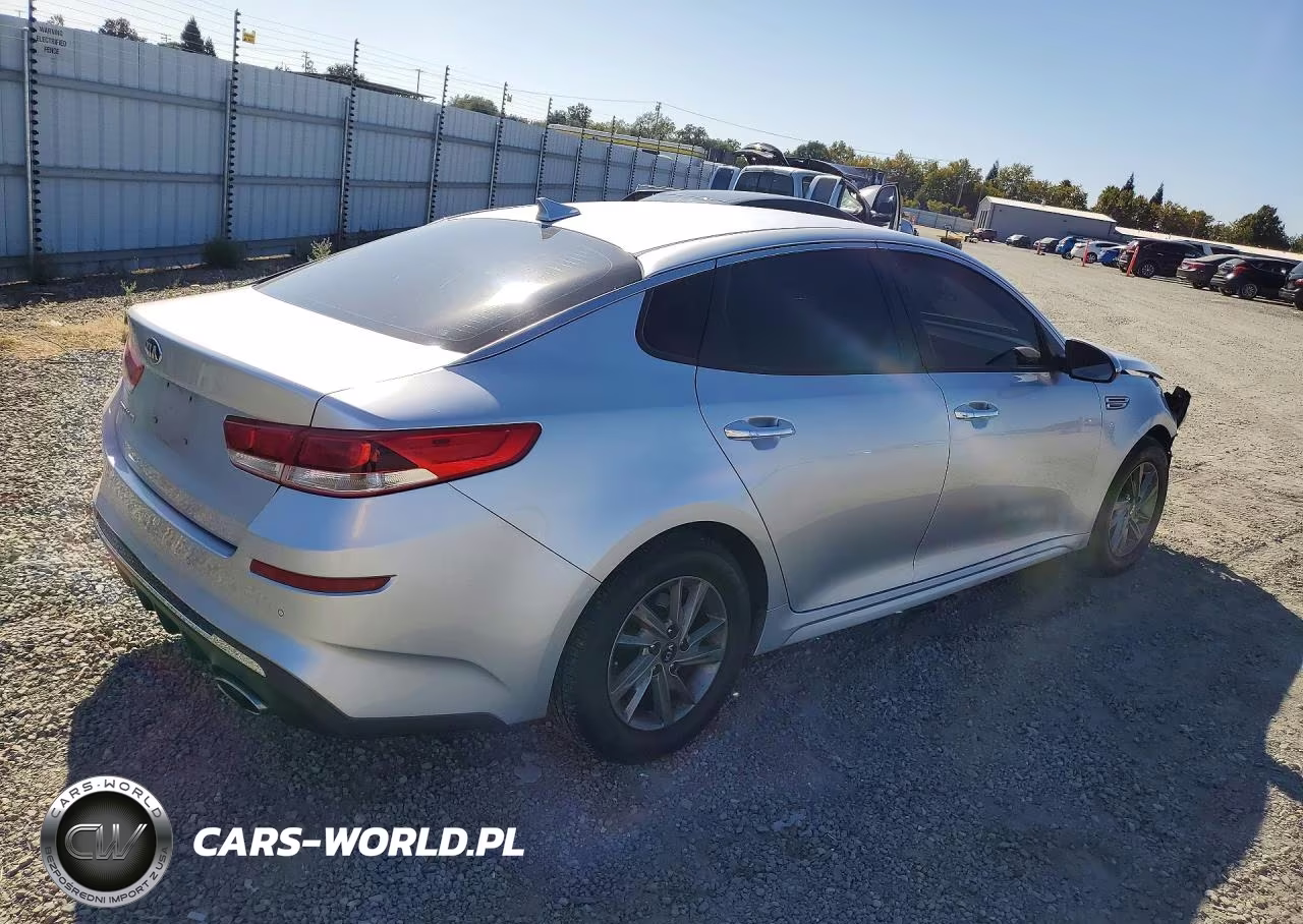 2019 Kia Optima Lx VIN:5XXGT4L33KG322572 - 3