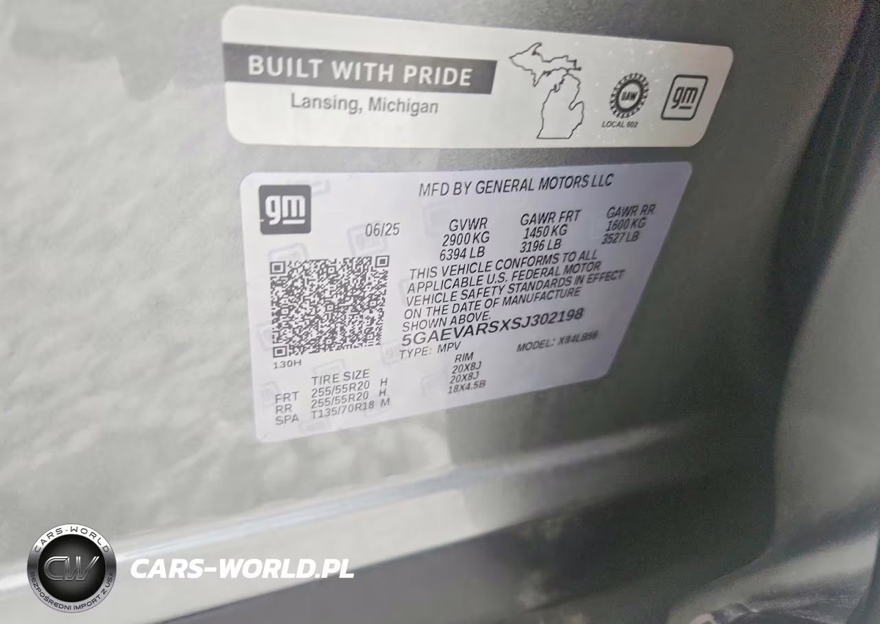 2025 Buick Enclave Preferred VIN:5GAEVARSXSJ302198 - 13