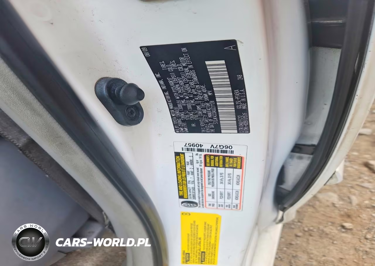 2010 Toyota Sienna Le VIN:5TDJK4CC0AS031128 - 13