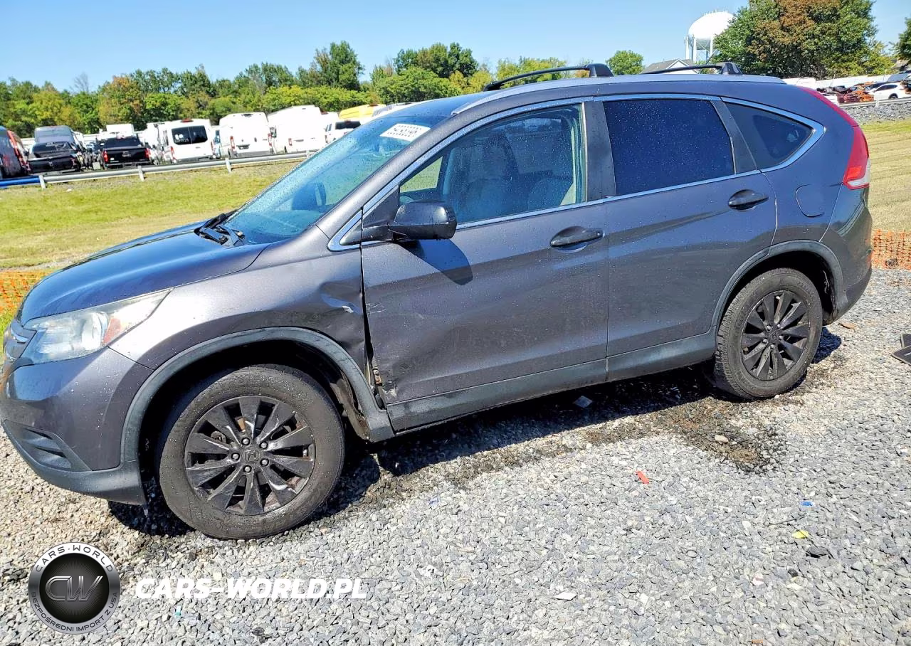 2013 Honda Cr-V Lx VIN:2HKRM4H31DH604117 - 1