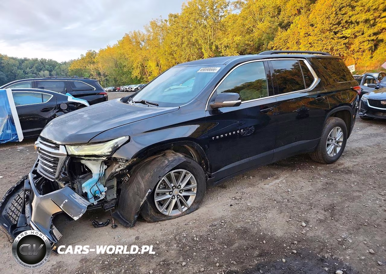 2023 Chevrolet Traverse Lt VIN:1GNEVHKW4PJ230871 - 1