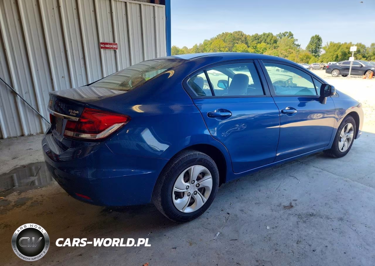 2013 Honda Civic Lx VIN:2HGFB2F59DH598210 - 3