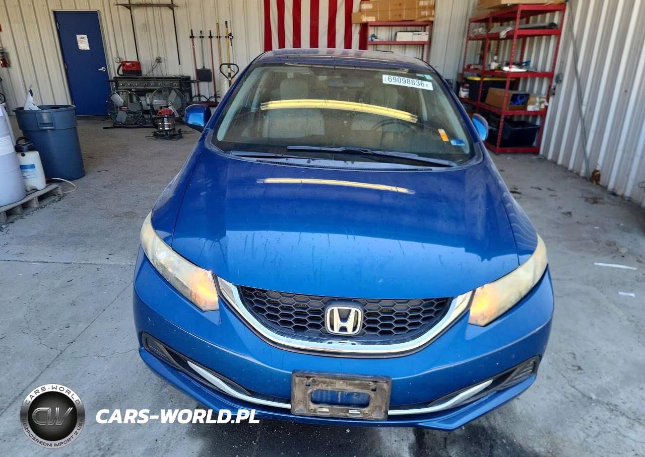 2013 Honda Civic Lx VIN:2HGFB2F59DH598210 - 5