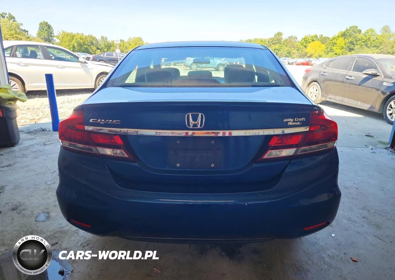 2013 Honda Civic Lx VIN:2HGFB2F59DH598210 - 6