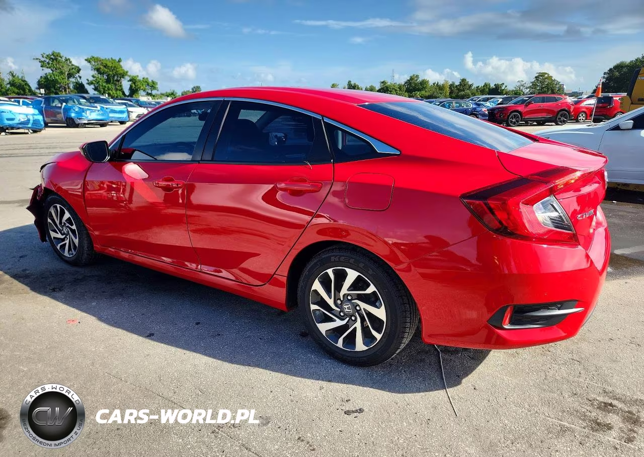 2016 Honda Civic Ex VIN:2HGFC2F72GH560627 - 2