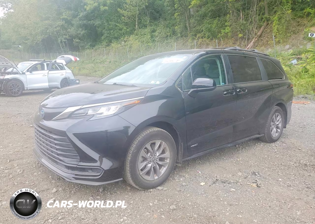 2021 Toyota Sienna Le VIN:5TDKRKEC9MS060410 - 1
