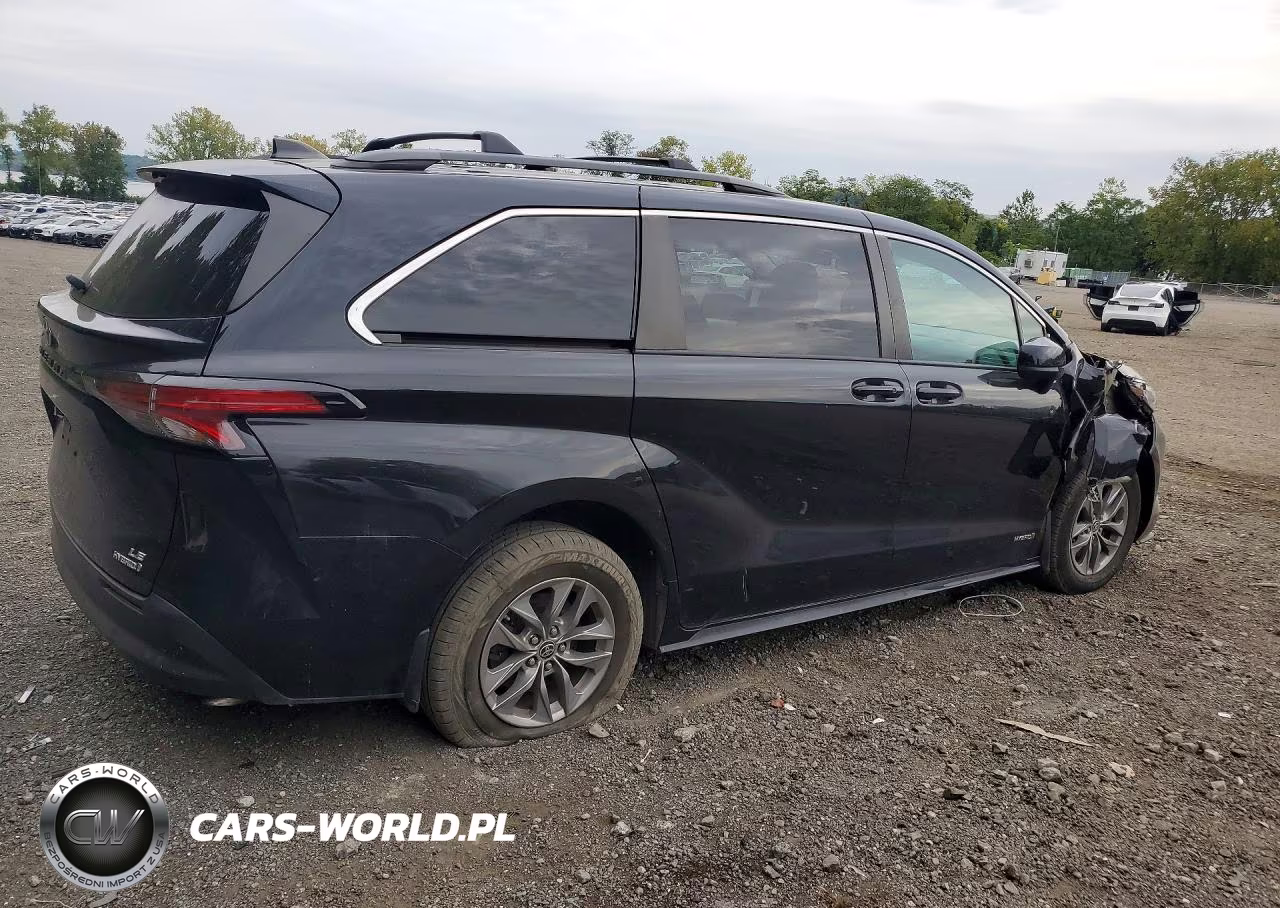 2021 Toyota Sienna Le VIN:5TDKRKEC9MS060410 - 3