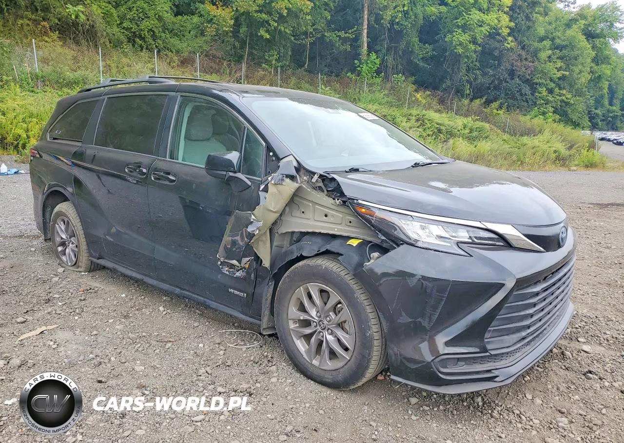 2021 Toyota Sienna Le VIN:5TDKRKEC9MS060410 - 4