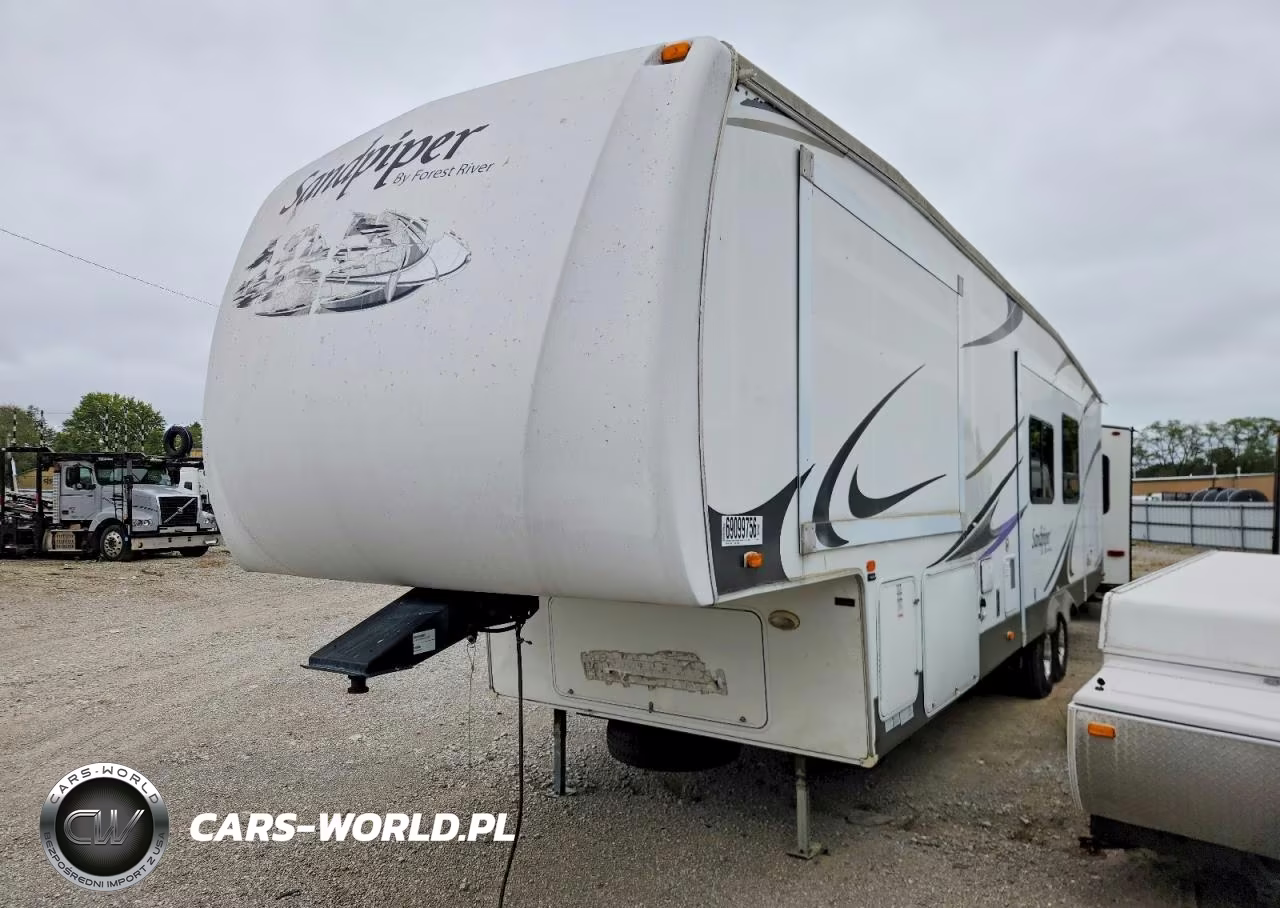 2009 Forest River Sandpiper Camper VIN:4X4FSAG229J024044 - 2