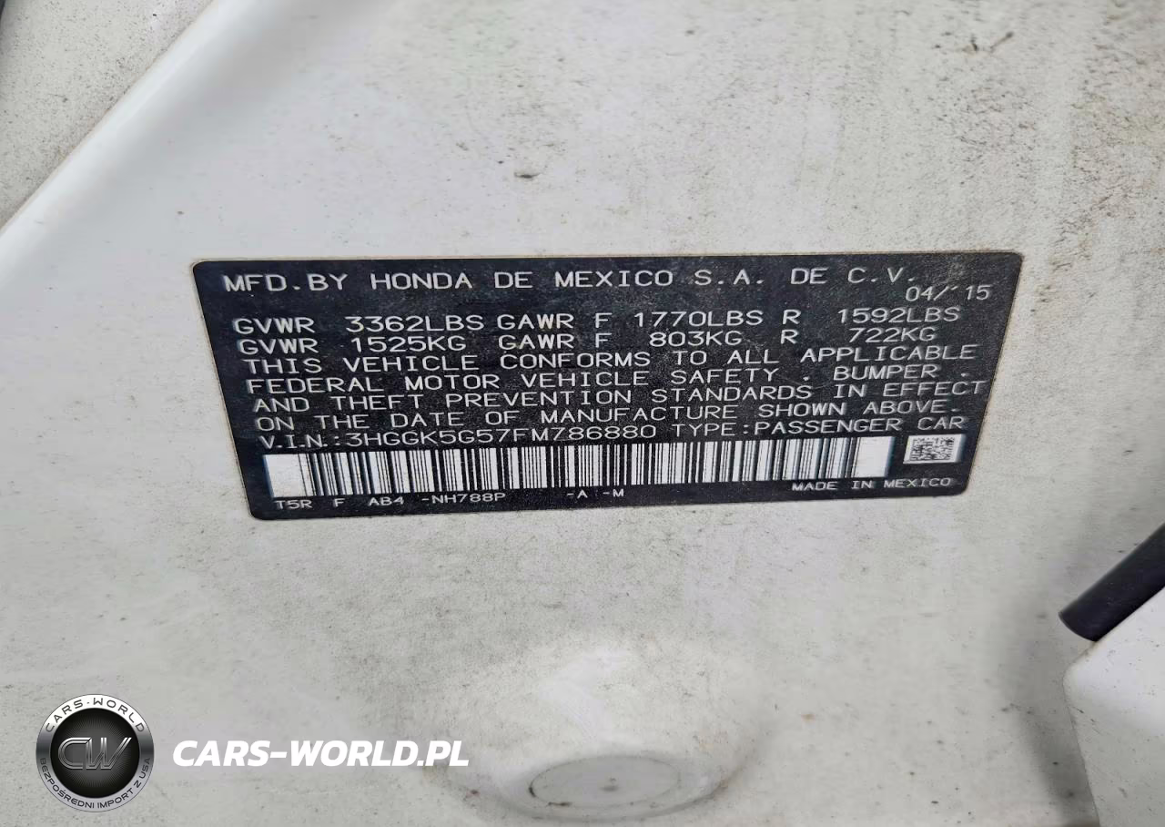 2015 Honda Fit Lx VIN:3HGGK5G57FM786880 - 12