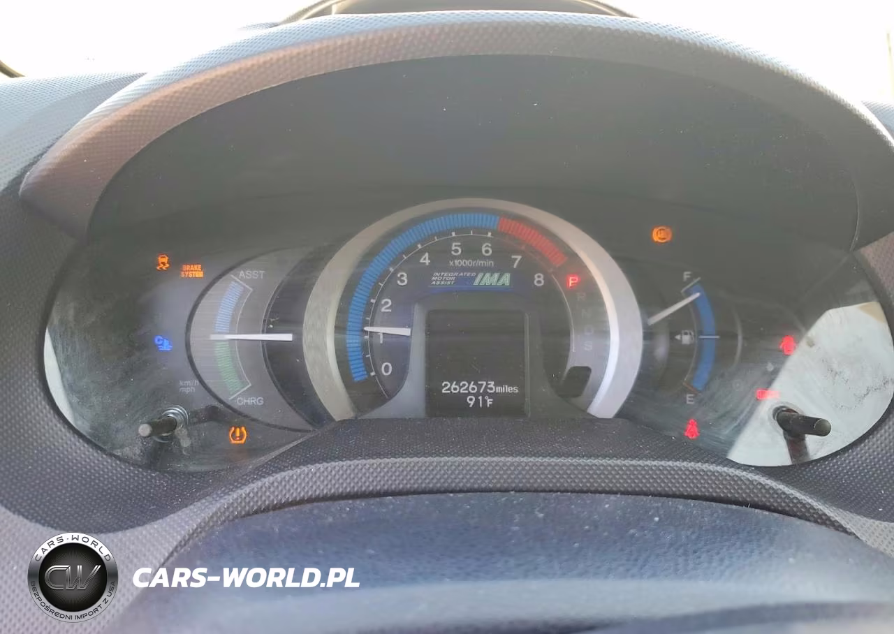2010 Honda Insight Ex VIN:JHMZE2H70AS001756 - 9