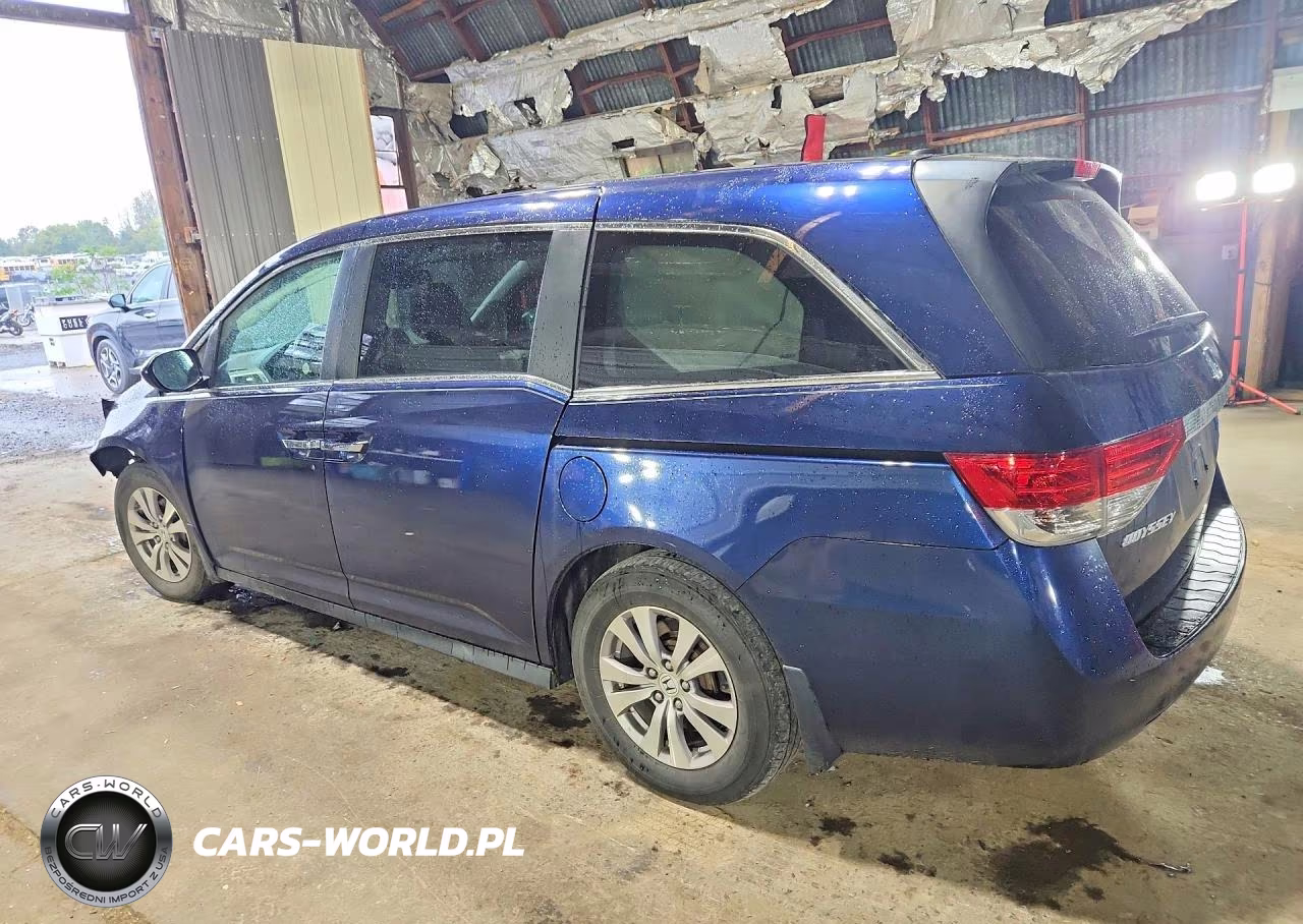 2016 Honda Odyssey Exl VIN:5FNRL5H65GB035827 - 2