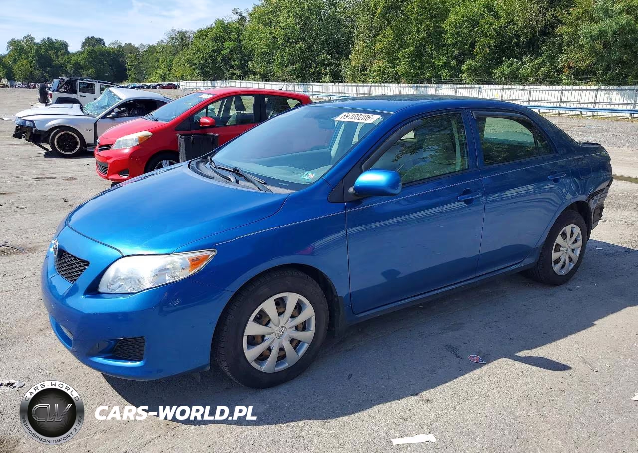 2009 Toyota Corolla Le VIN:JTDBL40E499041386 - 1