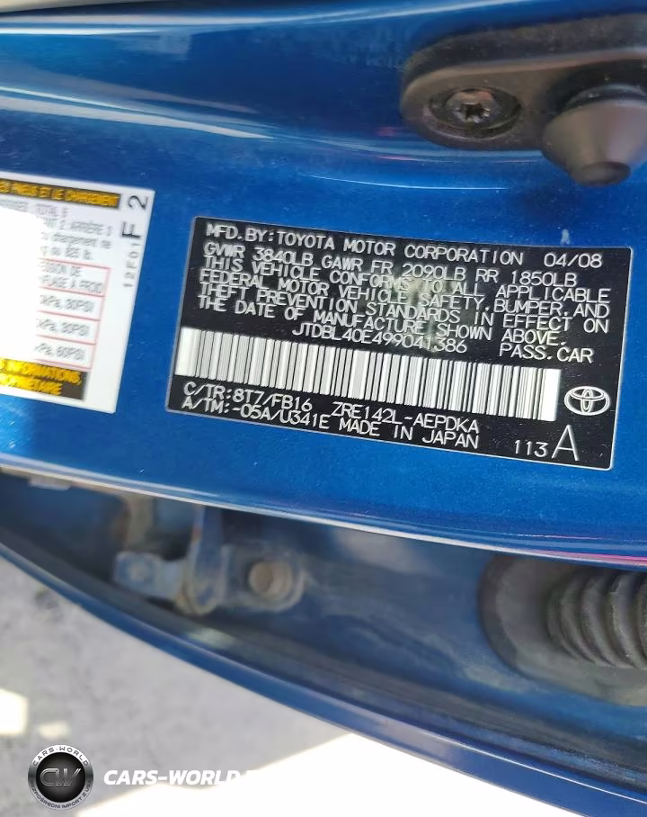 2009 Toyota Corolla Le VIN:JTDBL40E499041386 - 13