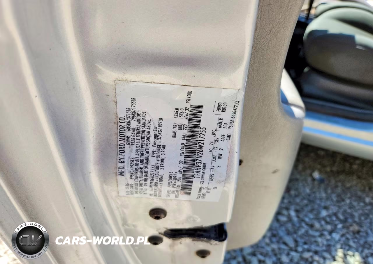 2006 Ford Focus Zx5 VIN:1FAHP37N26W217255 - 13