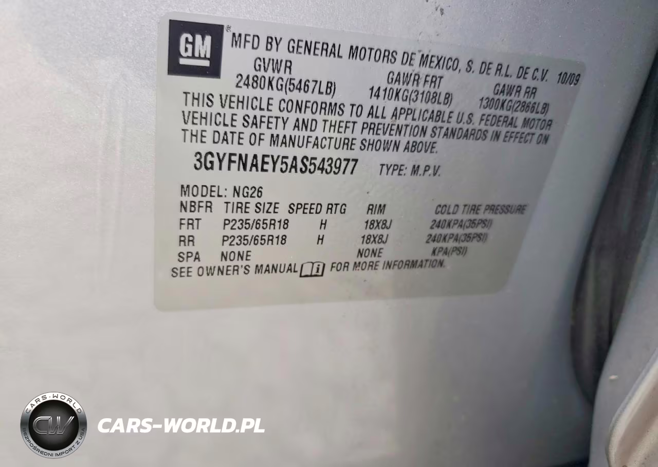 2010 Cadillac Srx Luxury Collection VIN:3GYFNAEY5AS543977 - 13