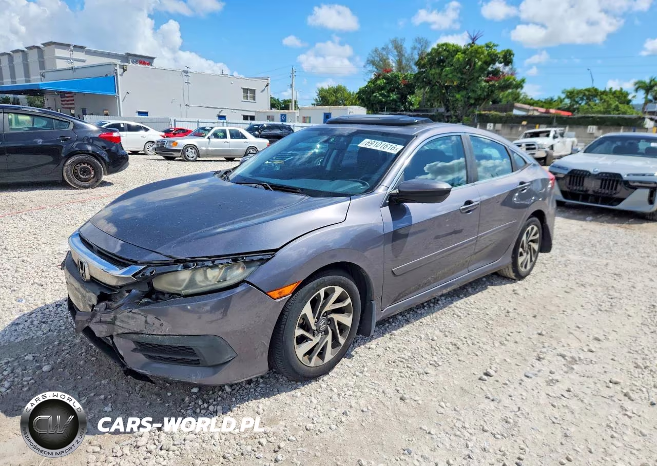 2016 Honda Civic Ex VIN:2HGFC2F71GH506137 - 1