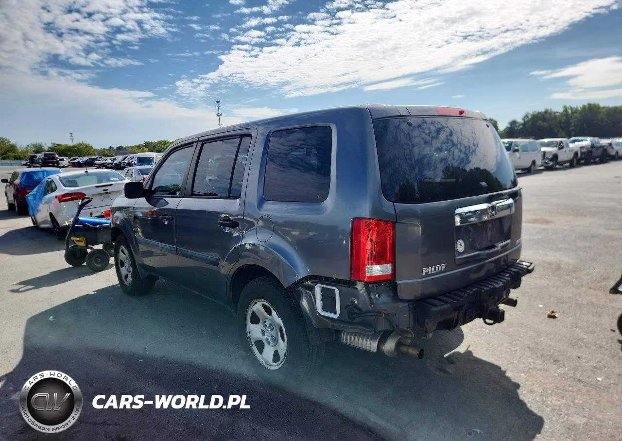 2011 Honda Pilot Lx VIN:5FNYF4H24BB078462 - 2