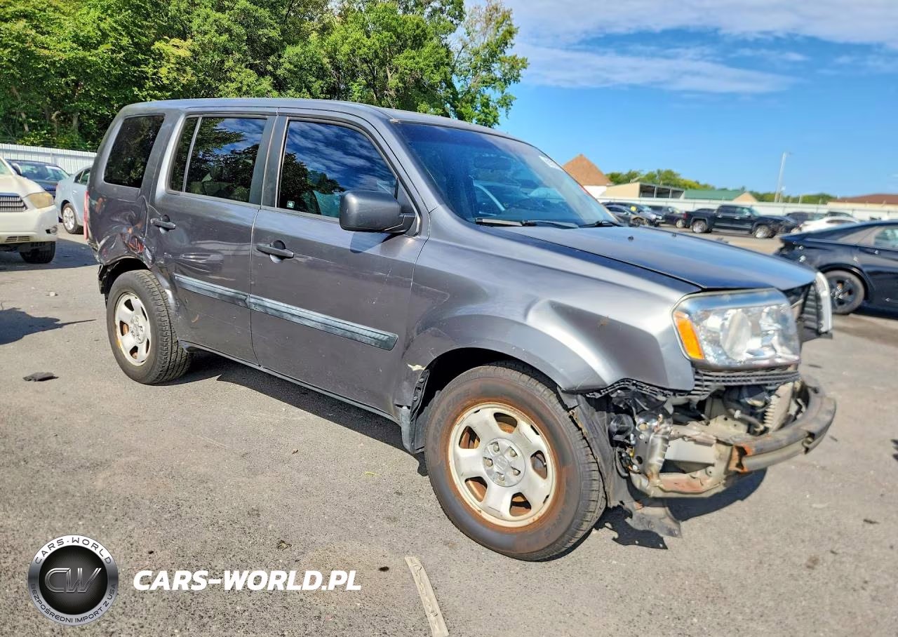 2011 Honda Pilot Lx VIN:5FNYF4H24BB078462 - 4