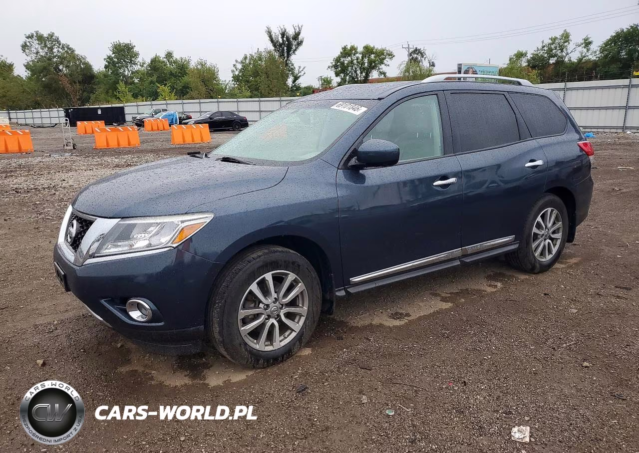 2015 Nissan Pathfinder Sl VIN:5N1AR2MM2FC631080 - 1