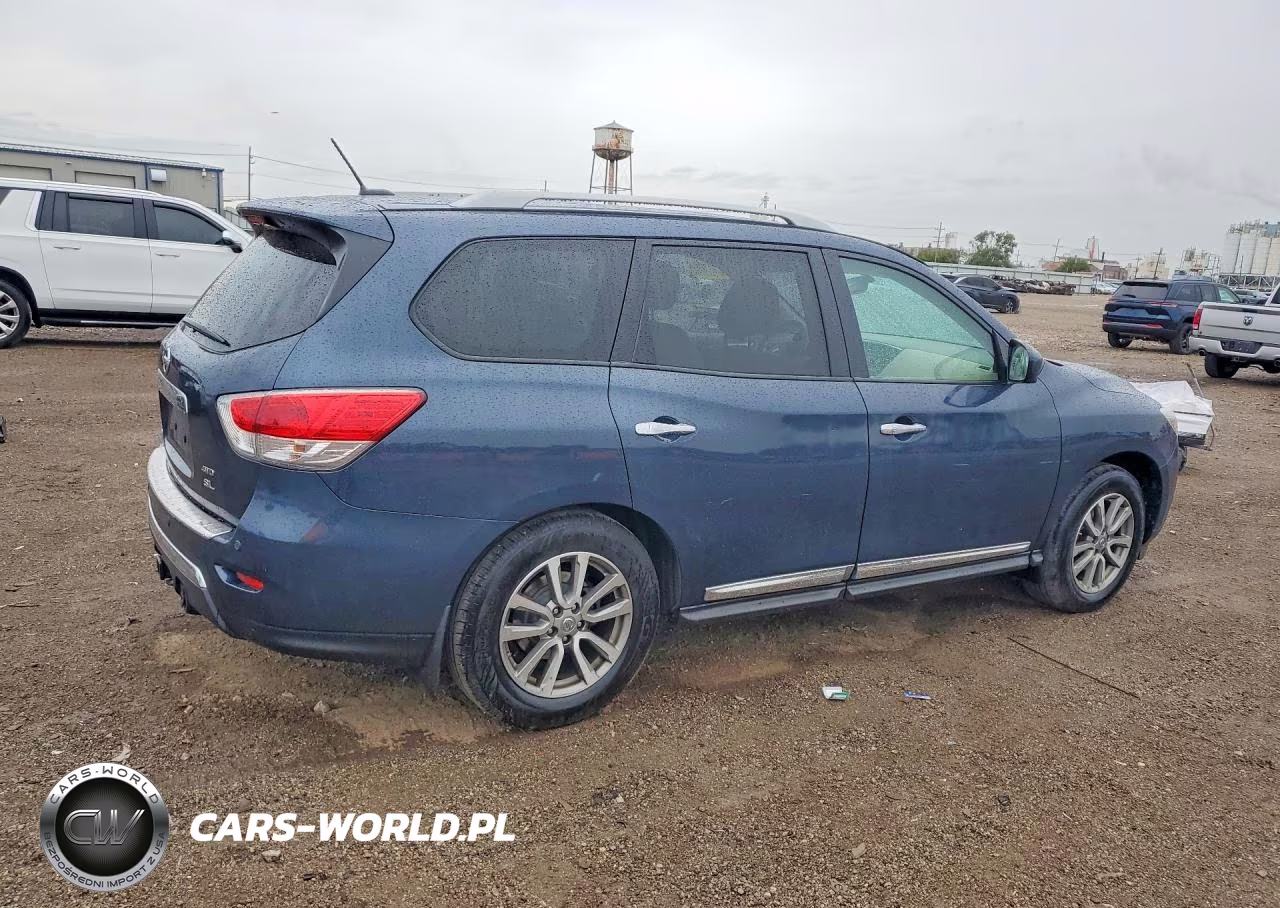 2015 Nissan Pathfinder Sl VIN:5N1AR2MM2FC631080 - 3