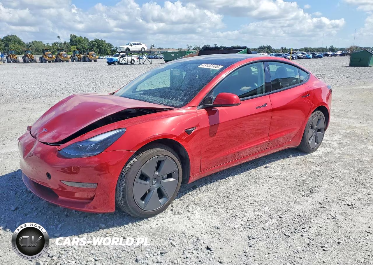 2021 Tesla Model 3 VIN:5YJ3E1EA1MF042674 - 1