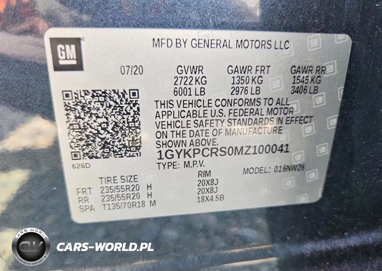 2021 Cadillac Xt6 Premium Luxury VIN:1GYKPCRS0MZ100041 - 14