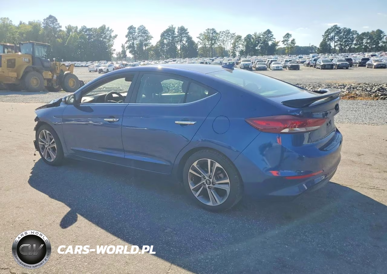 2017 Hyundai Elantra Limited VIN:5NPD84LF7HH058378 - 2