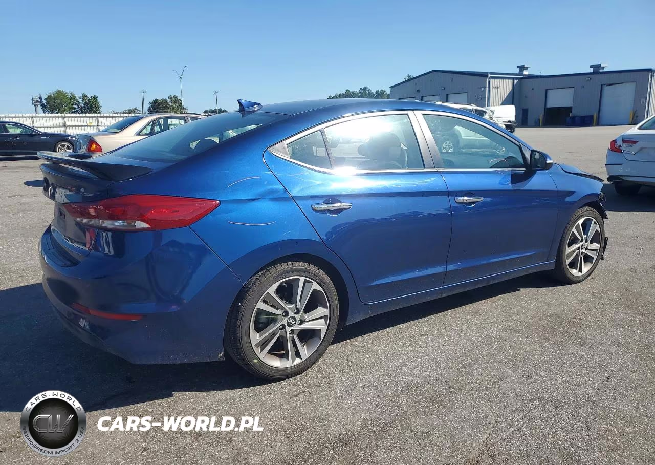 2017 Hyundai Elantra Limited VIN:5NPD84LF7HH058378 - 3
