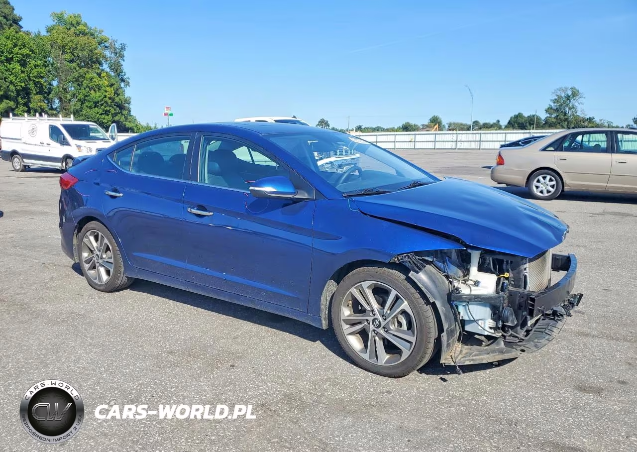 2017 Hyundai Elantra Limited VIN:5NPD84LF7HH058378 - 4