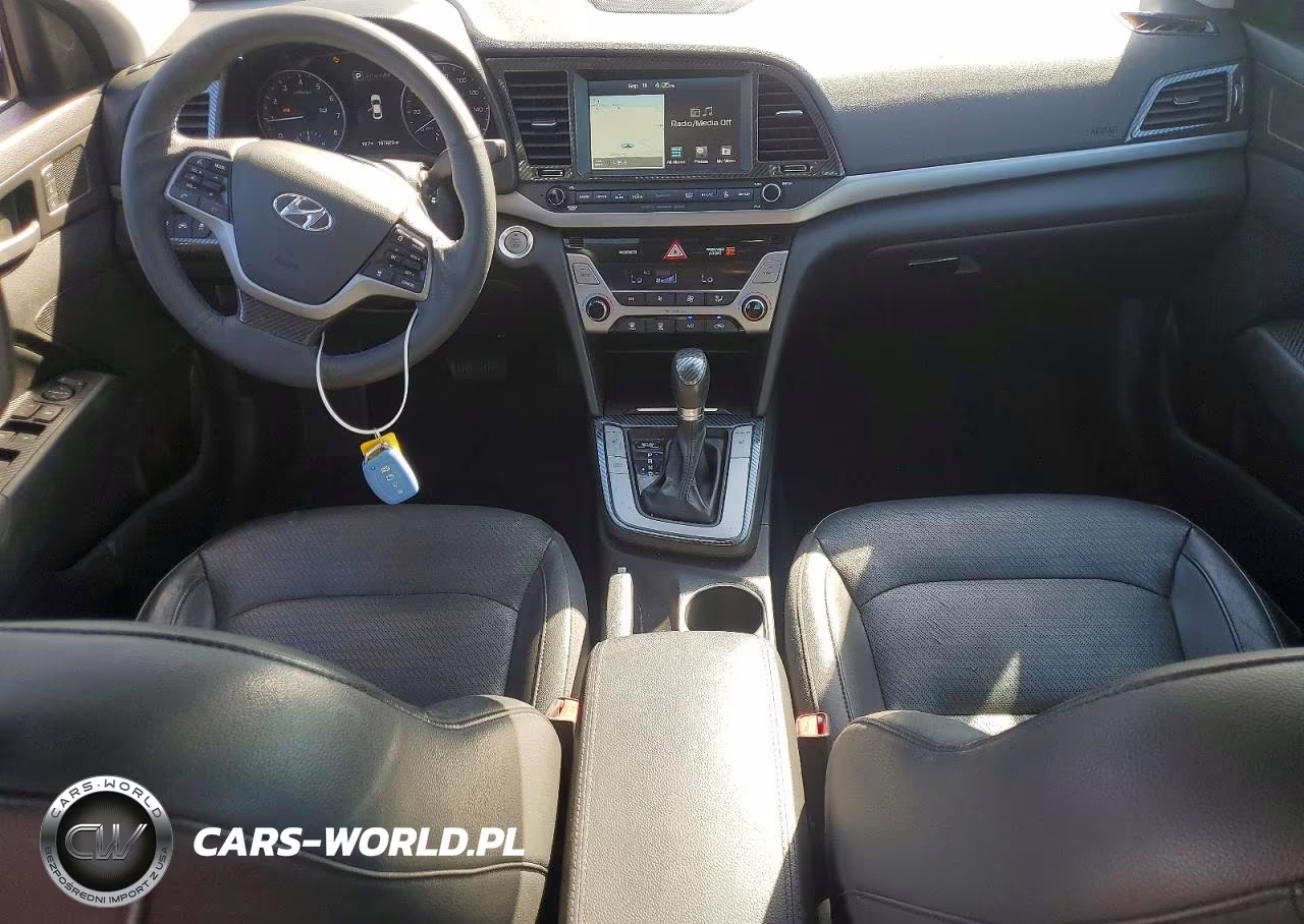2017 Hyundai Elantra Limited VIN:5NPD84LF7HH058378 - 8