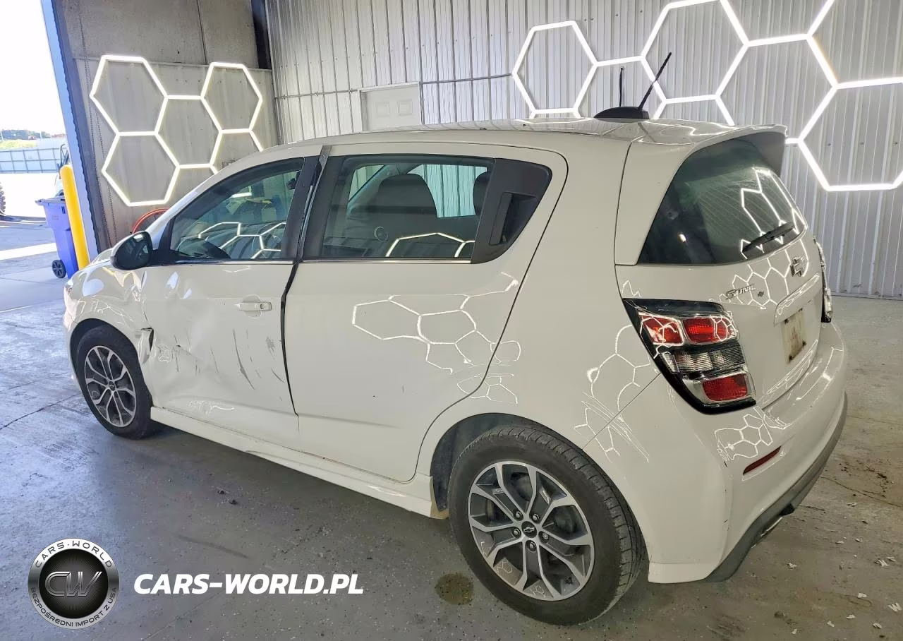 2020 Chevrolet Sonic Lt VIN:1G1JD6SB6L4138142 - 2
