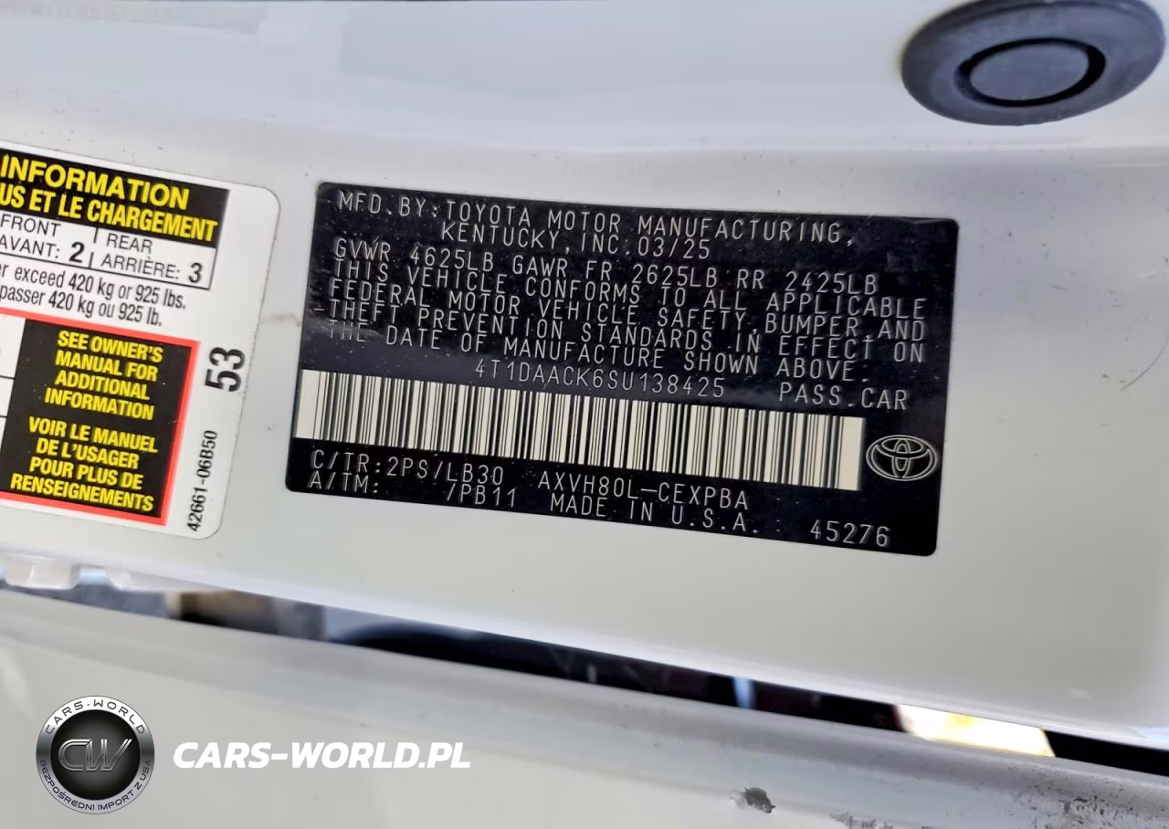 2025 Toyota Camry Xse VIN:4T1DAACK6SU138425 - 12
