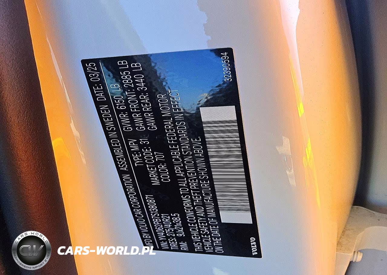 2025 Volvo Xc90 Plus VIN:YV4062PB7S1380871 - 13