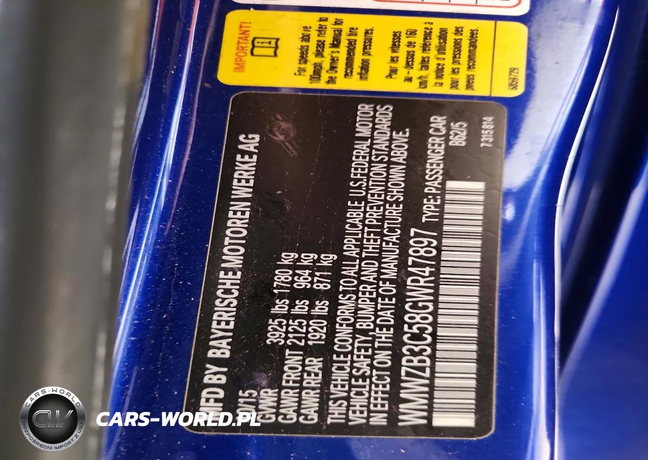 2016 Mini Cooper Countryman VIN:WMWZB3C58GWR47897 - 13