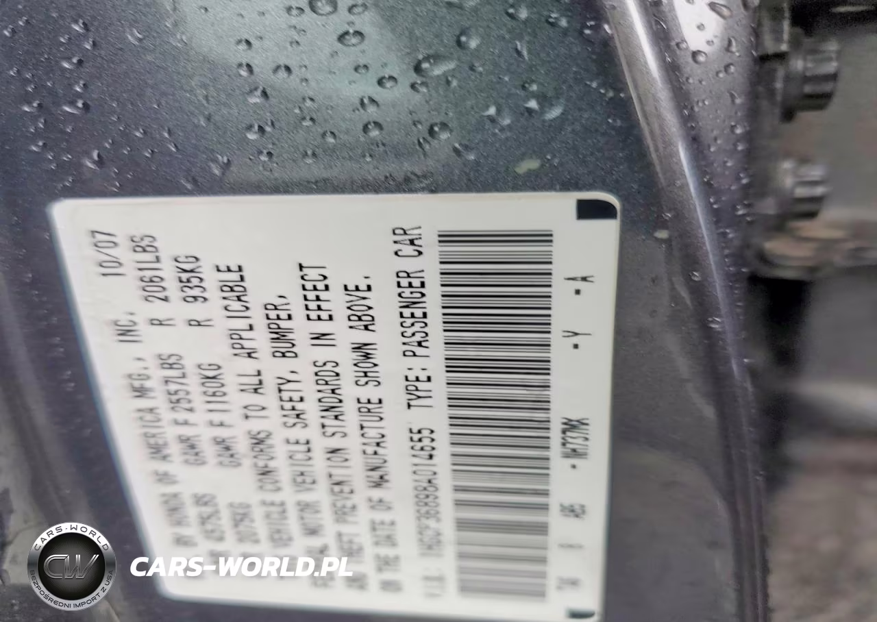 2008 Honda Accord Exl VIN:1HGCP36898A014655 - 12