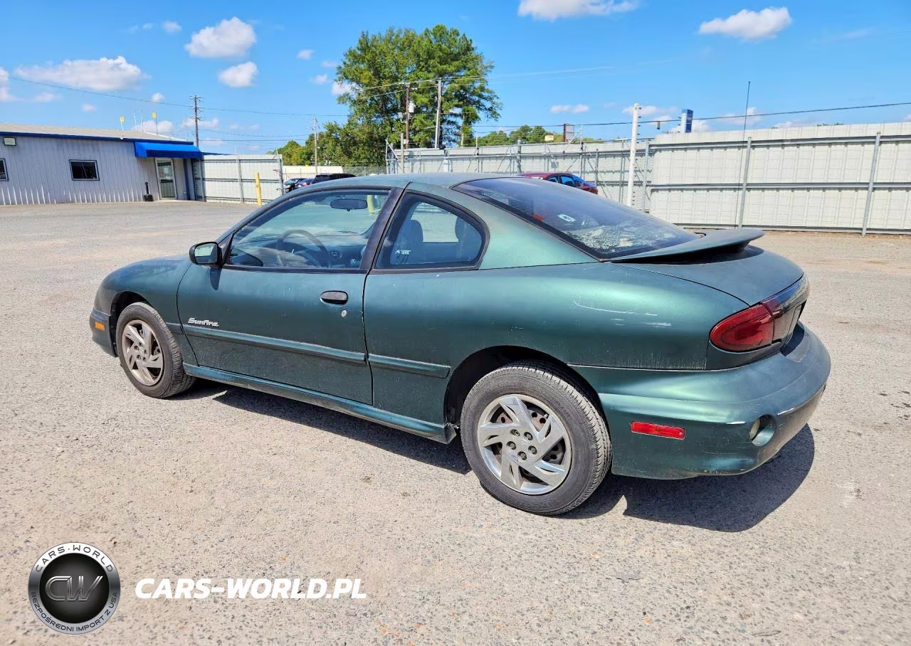 2001 Pontiac Sunfire Se VIN:1G2JB124017223446 - 2