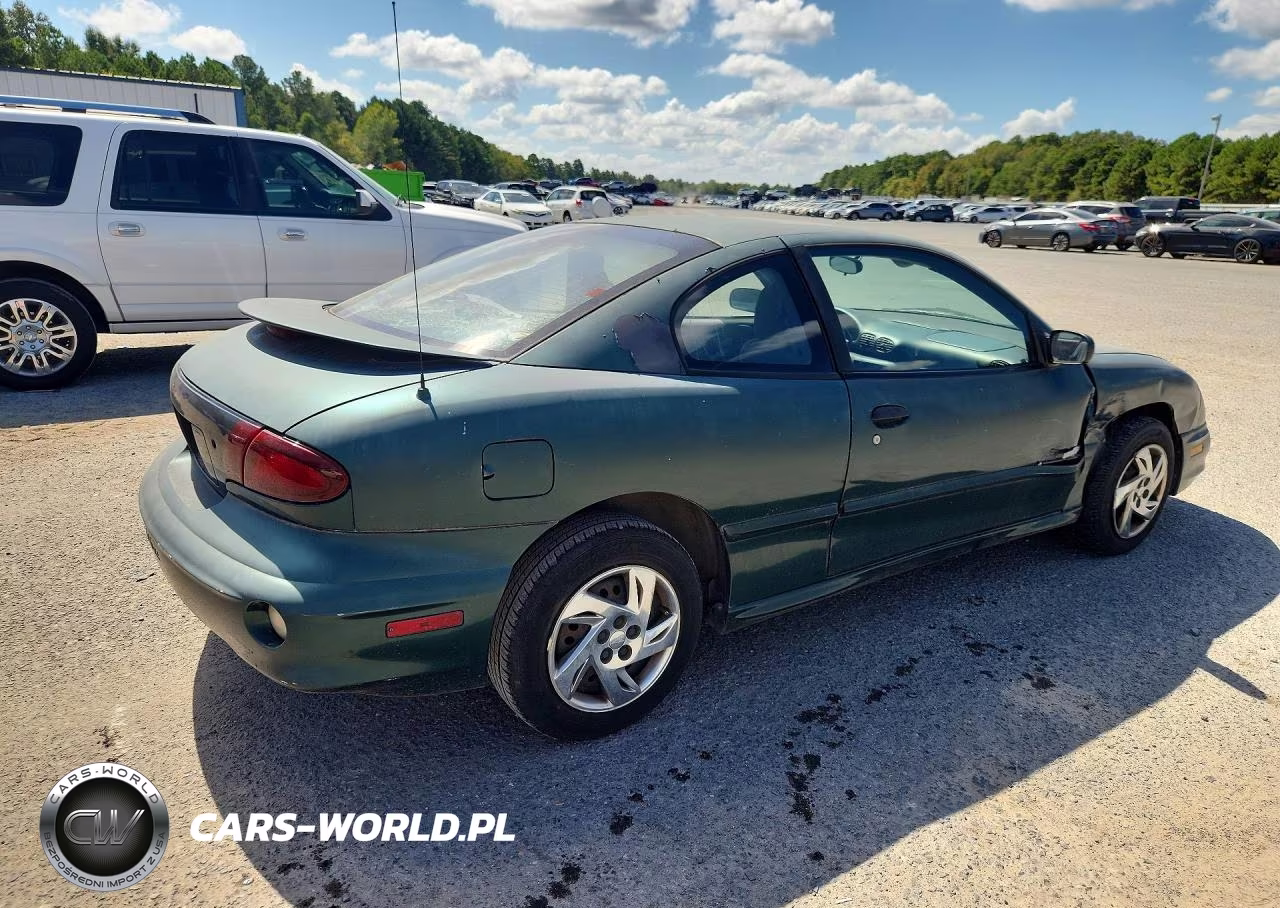 2001 Pontiac Sunfire Se VIN:1G2JB124017223446 - 3