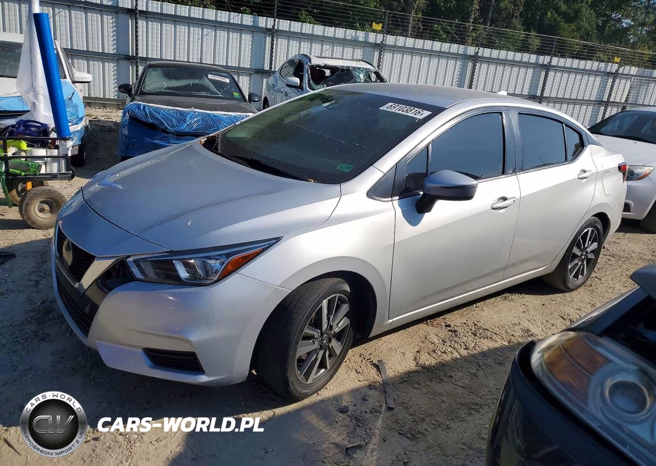 2021 Nissan Versa Sv VIN:3N1CN8EV9ML867510 - 1