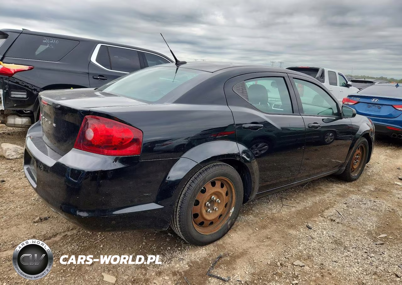 2014 Dodge Avenger Se VIN:1C3CDZAB9EN133764 - 3