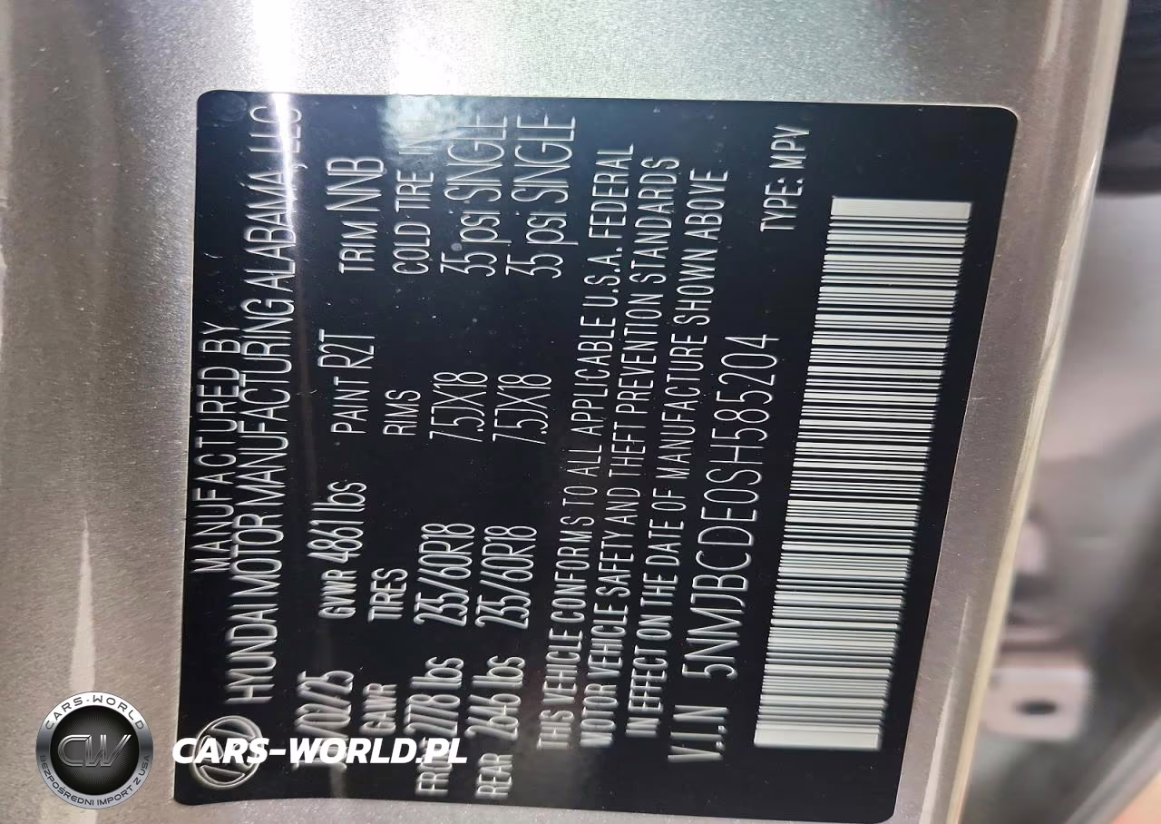 2025 Hyundai Tucson Sel VIN:5NMJBCDE0SH585204 - 12