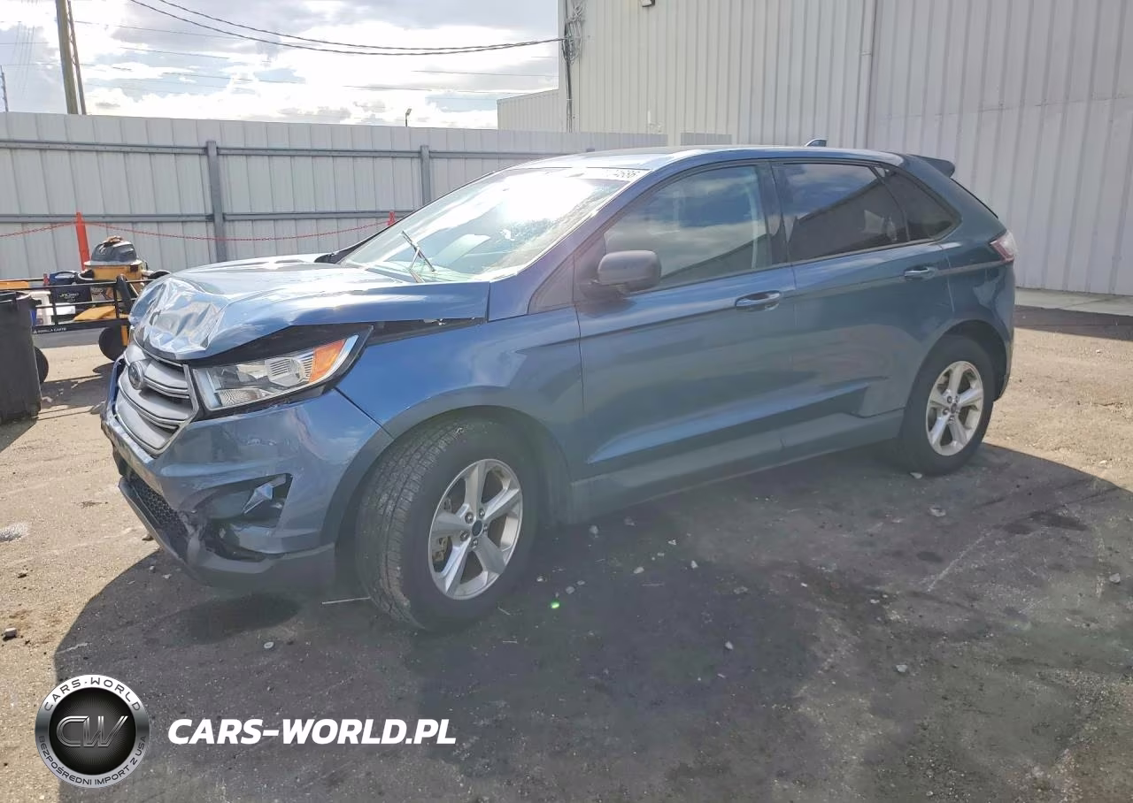 2018 Ford Edge Se VIN:2FMPK3G99JBB31552 - 1