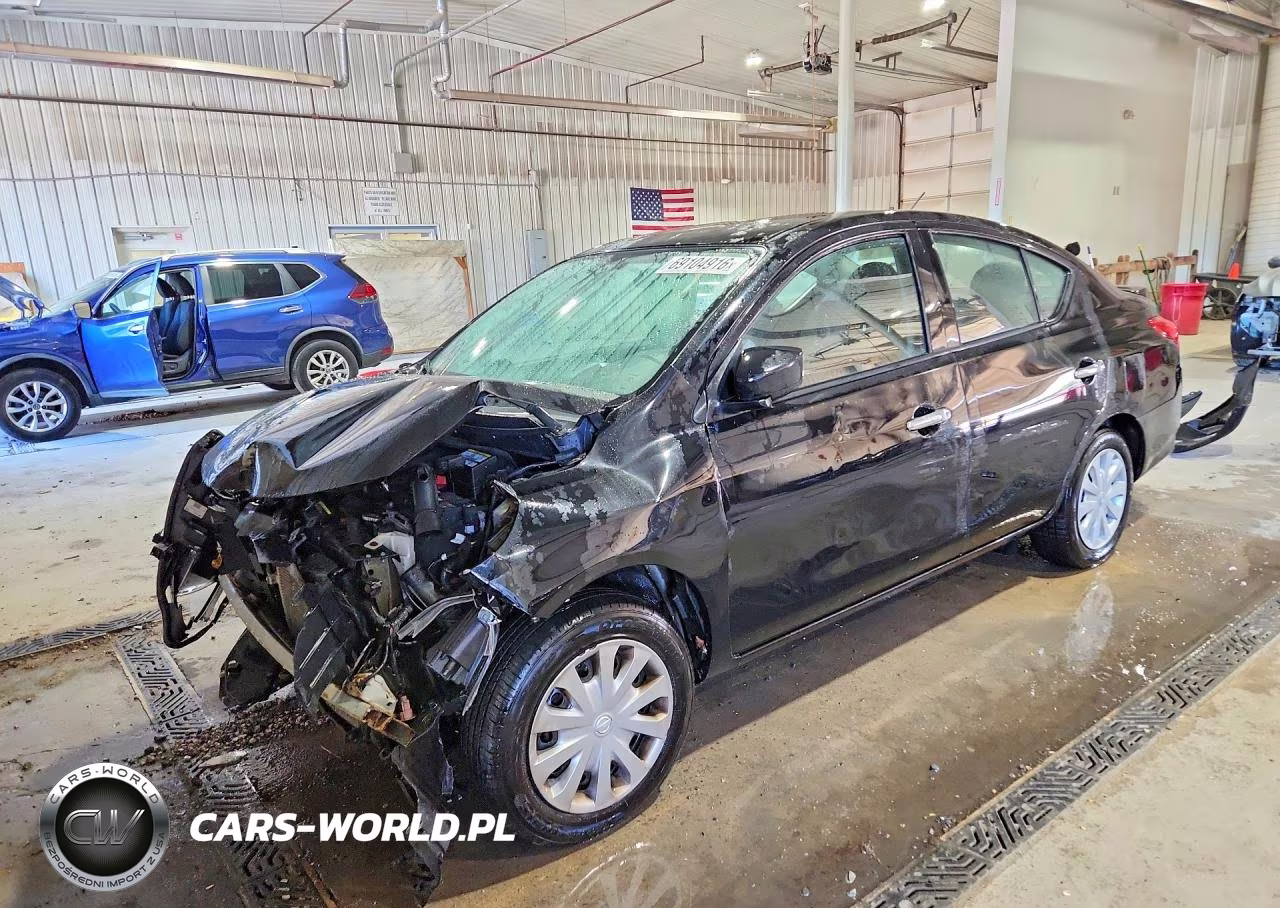 2018 Nissan Versa Sv VIN:3N1CN7AP0JL877744 - 1